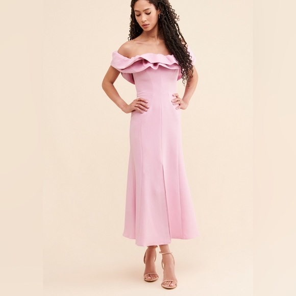 off the shoulder sequin long dress Monet Ombre Sequin Off Shoulder Maxi Dress: Royal Blue/Aqua Multi